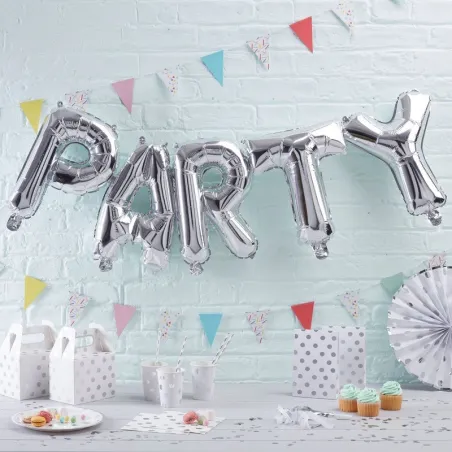 Balloon PARTY Silver