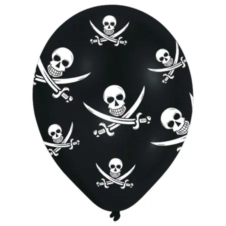 Piraten Luftballons, 6 Stück