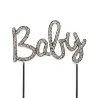 Cake Topper "Bébé" aspect diamant