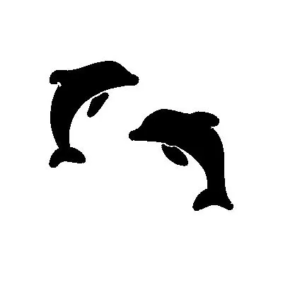Cappuccino Stencils Set 1, 10 pezzi