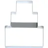 Cookie cutter wedding cake
