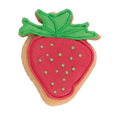 Strawberry cookie cutter, 6 cm for delicious Guetzli
