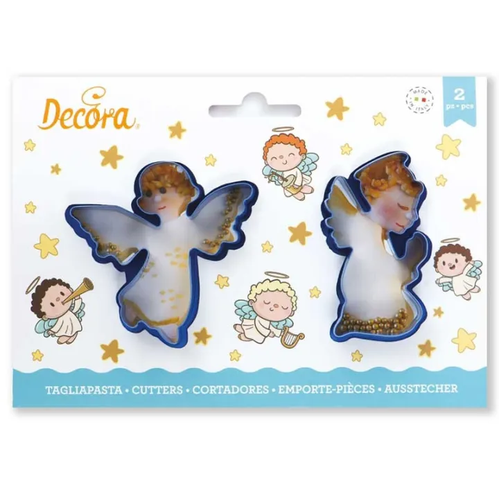 Set d'emporte-pièces Ange 2 pièces