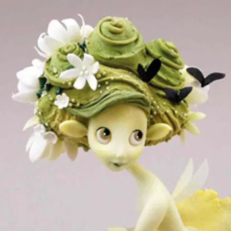 Silicone embosser fairy face