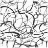 Carta da regalo in bianco e nero, 200 x 70 cm