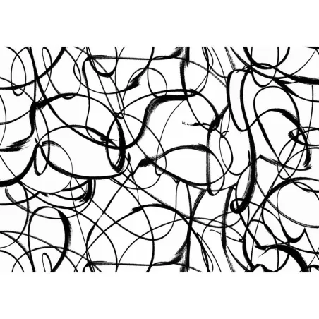Carta da regalo in bianco e nero, 200 x 70 cm