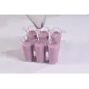 Moules à glace Coeurs Set, 24 moules