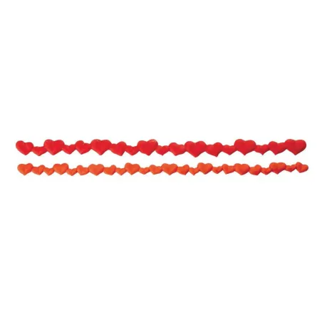 Silicone Embosser Cuori catena
