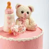Silicone embosser hearts chain