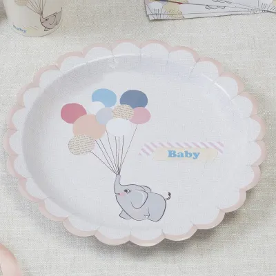 Pappteller Little One, 8 Stück
