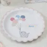 Piatto di carta Little One, 8 pezzi