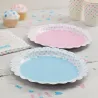 Piatto di carta Little You, 8 pezzi