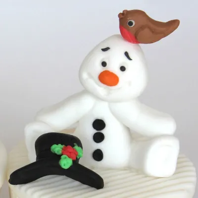 Silicone embosser snowman