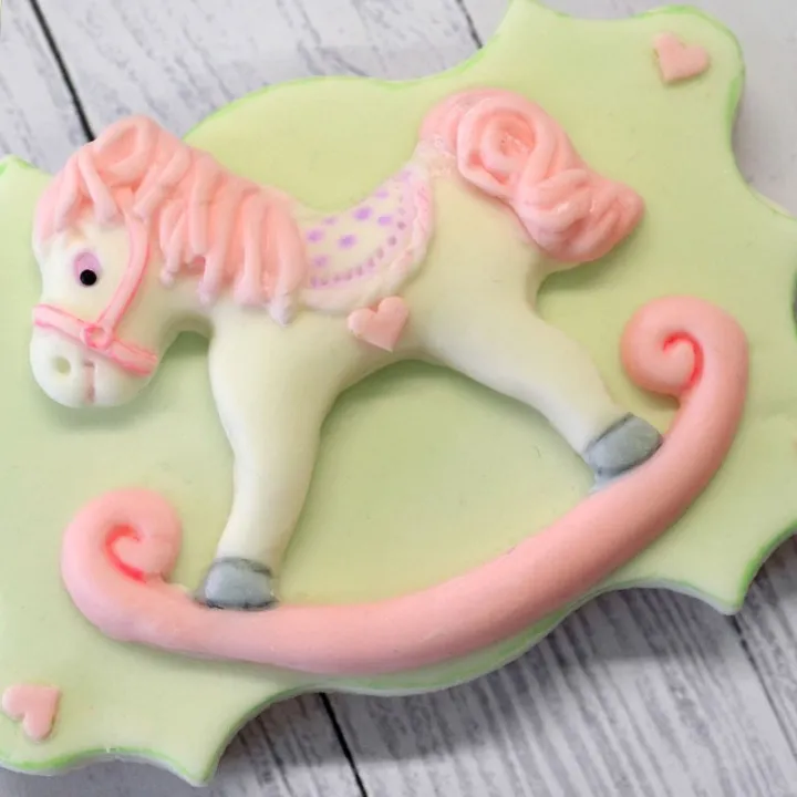 Silicone Embosser Rocking Horse