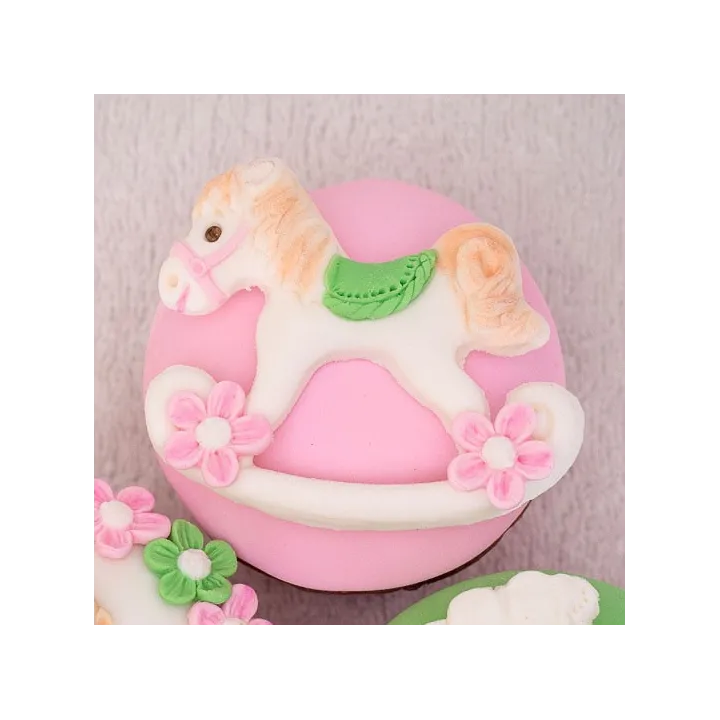 Silicone Embosser Rocking Horse
