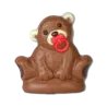 Moule à chocolat Ourson assis pour réaliser de superbes figurines en chocolat personnalisées