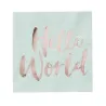 Tovaglioli Hello World, 20 pezzi