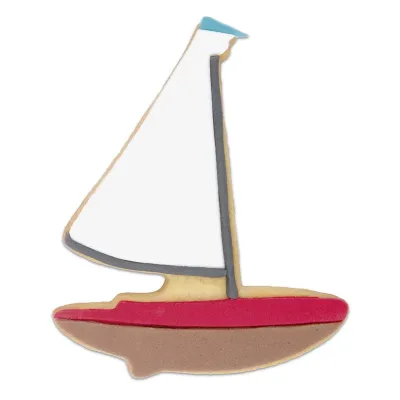 Cookie cutter sailboat