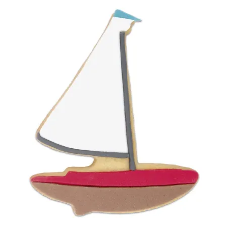 Cookie cutter sailboat