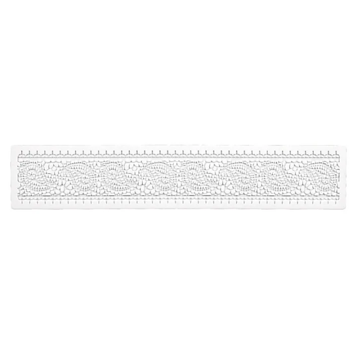 Silicone border mat retro for elegant decorations