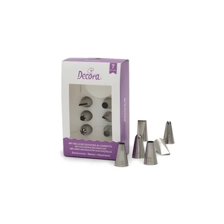 Set de tulle Pastry pour diverses décorations injectées