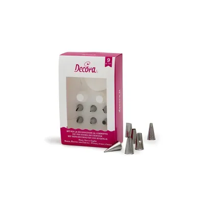 Nozzle Set Roses, Blossoms & Leaves for Various Decorations