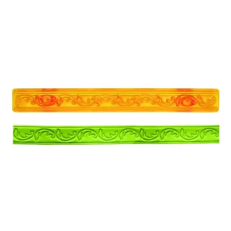 Set goffratore e tagliabiscotti Foglie 2 pezzi