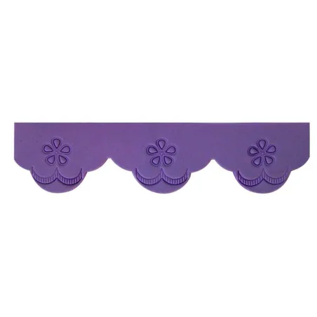 Cookie cutter set ruffles for cake border