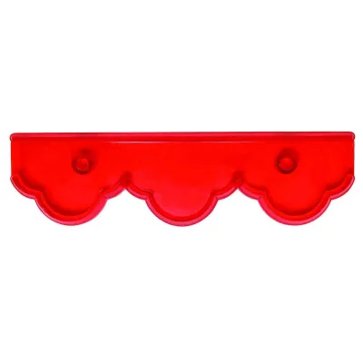 Cookie cutter set ruffles for cake border