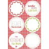 Sticker Mix Delicious, 24 pezzi