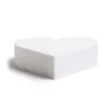 Cœur factice pour gâteau 25 x 5 cm