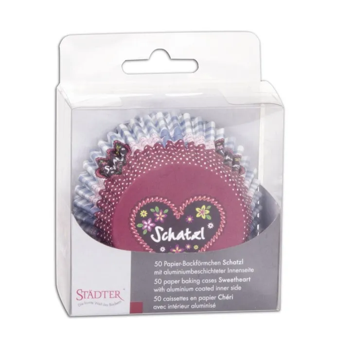 Pirottini per cupcake Schatzl, 50 pezzi