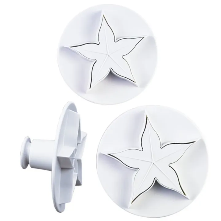 Set emporte-pièce avec éjecteur Lilie, 2 pièces