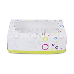 Boîtes cadeaux Fête pour 6 cupcakes, 2 pièces