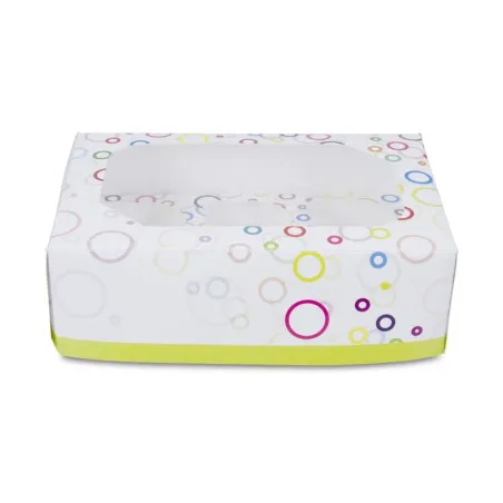 Scatole regalo Party per 6 cupcake, 2 pezzi