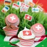 Cupcake Förmchen Schweiz, 50 Stück