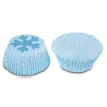 Cupcake Förmchen Eiskristall, 50 Stück