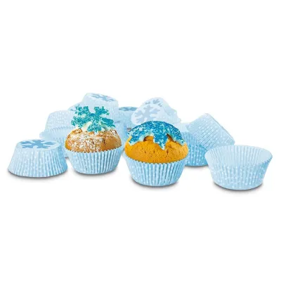 Cupcake molds ice crystal, 50 pieces
