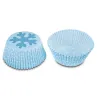 Mini cupcake molds ice crystal, 50 pieces