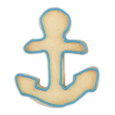 Cookie cutter anchor