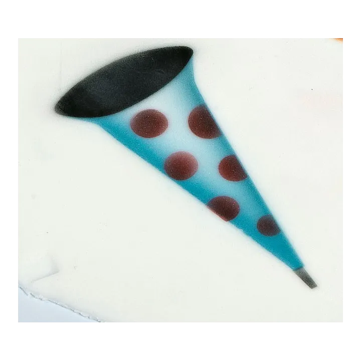 Accessori per feste con stencil ad aerografo