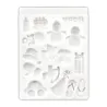 Stampino in silicone accessori bambino