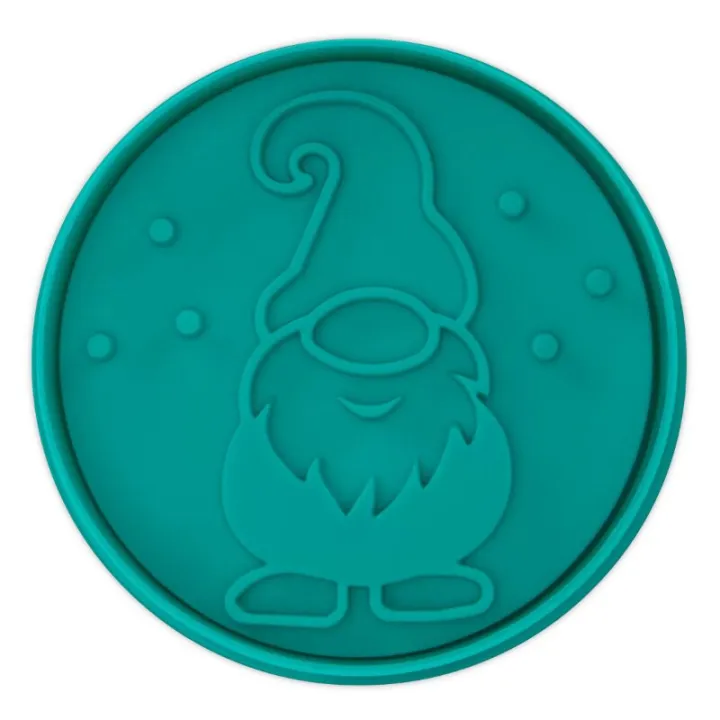 Cookie cutter with ejector round gnome