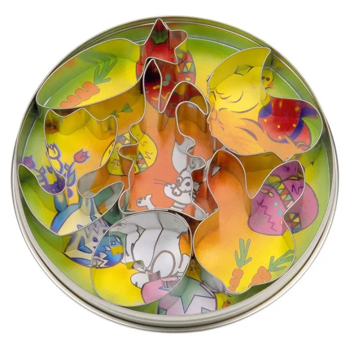 Easter cookie cutter set 6 pieces