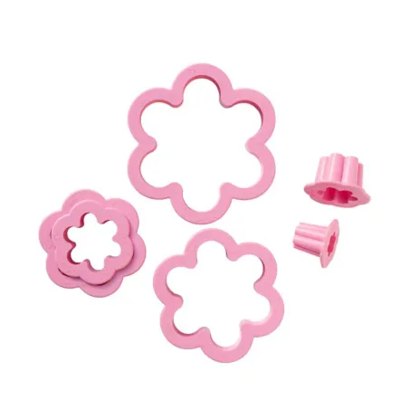 Set d'emporte-pièces fleurs, 6 pièces