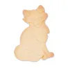Sitting fox cookie cutter