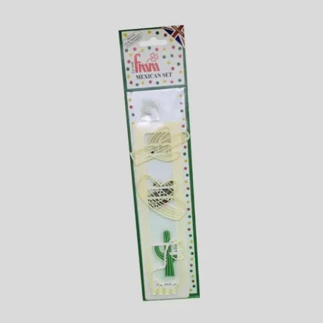 Formine tagliabiscotti Messico, 3 pezzi