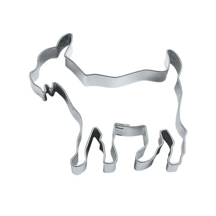 Large goat cookie cutter for delicious biscuits