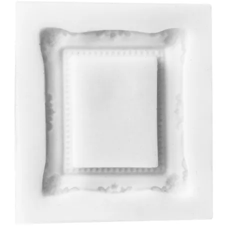 Cornice in silicone embosser