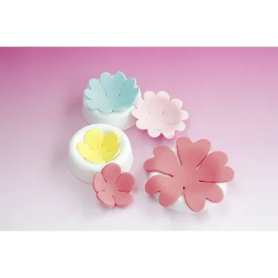 Formateur de fleurs, 6 pièces pour fleurs en fondant bombé